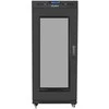 LANBERG laisvai pastatomas stelažas 19 colių spintelė 15U 800x1000 tinklelio durys LCD plokščias paketas juodas