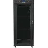 LANBERG laisvai pastatomas stelažas 19 colių spintelė 27U 600x800 stiklinių durų LCD butas juodas