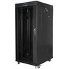 LANBERG laisvai pastatomas stelažas 19 colių spintelė 27U 800x1000 stiklinių durų LCD butas juodas