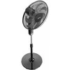Ventiliatorius Midea MFS402M0BPK | Stand Fan | 50 W | Diameter 40 cm | Greičių skaičius 3 | Oscillation | Juodas
