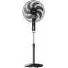 Ventiliatorius Midea MFS402M0BPK | Stand Fan | 50 W | Diameter 40 cm | Greičių skaičius 3 | Oscillation | Juodas