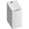 Midea | Skalbimo mašina | MF100T60B/W-HR | Energy efficiency class A | Top loading | Skalbimo talpa 6kg | 1200 RPM | Gylis 61 cm | Plotis 40 cm | Ekranas | LED | Steam function | Baltas