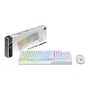 Klaviatūra ir pelė MSI Vigor GK30 Combo, US išdėstymas, baltos spalvos