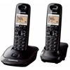Panasonic | Belaidis | KX-TG2512FXT | Integruotas ekranas | Skambintojo ID | Juodas | Konferencinis skambutis | Telefonų knygelės talpa 50 įrašų | Garsiakalbis | Belaidė jungtis