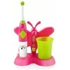 ETA | Dantų šepetėlis su water cup and holder | Sonetic ETA129490070 | Baterija operated | For kids | Šepetėlių skaičius galvutės įeina 2 | Number of teeth brushing modes 2 | Rožinė
