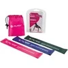 Pure2Improve | Body Shaper Bands, Set of 3 | Žalias, Rožinė and Violetinė