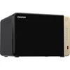 Serveris QNAP | 6 skyrių stalinis NAS | TS-664-8G | Intel Celeron | N5095 4 branduolių | Procesoriaus dažnis 2,9 GHz | 8 GB | DDR4