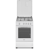 Viryklė Simfer | Cooker | 4401SGRBB.1 | Hob type Gas | Oven type Gas | Baltas | Plotis 50 cm | Gylis 55 cm | 49 L