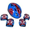 Metausta Children’s Helmet + Protectors Set Spiderman