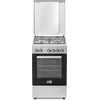 Viryklė Simfer | Cooker | 5405SERGG | Hob type Gas | Oven type Electric | Nerūdijantis plienas | Plotis 50 cm | Electronic ignition | Gylis 60 cm | 43 L