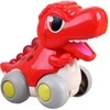 Žaislų automobilis važiuoja „Dinozaurų T-Rex“ žaislas