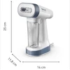 TEFAL garintuvas | DT8722E0 Pure Force 2in1 | Rankinis | 1800 W | 0,18 l | 35 g/min
