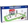 Jokomisiada FARM ANIMALS SERIES Barn with road + tractor, figures and accessories ZA5687