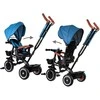 Vaikiškas triratis dviratis Tiny Bike 3in1 su stogu ROTATABLE SP0650