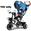 Vaikiškas triratis dviratis Tiny Bike 3in1 su stogu ROTATABLE SP0650