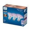 Wiz „Philips Smart“ išmanioji „Philips“ išmanioji „WiFi“ prožektorinė lemputė PAR16 RGB, 3 vnt. | GU10 | 4,7 W | spalvota