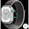 Atnaujintas Apple Watch Series 8 41mm GPS Aluminum / Sidabrinis (būklė kaip naujas)