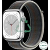 Atnaujintas Apple Watch Series 8 45mm GPS + Cellular Stainless Steel / Sidabrinis (būklė kaip naujas)