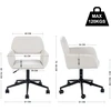 39F FURNITURE DREAM ergonominė biuro kėdė, szenilinis audinys, reguliuojamas aukštis, bežinė