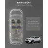 3W automobilių kilimėliai BMW X3 G45 2025–2026, Thorex TPE, 3W-BMW X3 02
