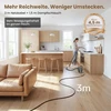 Ablemark rankinis garinis valytuvas 1500 W, 550 ml, 15 s įkaitimas, ST-1500