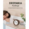 AboveClock analoginis medinis žadintuvas su snaudimo funkcija ir naktine lempute aboveClock-02