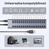 Acasis aliumininis 16 prievadų USB 3.1 šakotuvas 10 Gb/s, 96 W, HS082