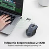 Acer belaidė ergonominė optinė pelė, 2,4 GHz, 1600 DPI, 6 mygtukai, OMR266