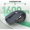Acer belaidė ergonominė optinė pelė, 2,4 GHz, 1600 DPI, 6 mygtukai, OMR266