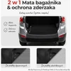achilles automobilio bagažinės slenksčio apsauginis kilimėlis 100 × 70 cm AD216bl