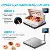 Adamson elektroninės siuntų svarstyklės iki 200 kg, 10 g tikslumas, ADPOS1138