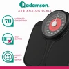Adamson mechaninės kūno svarstyklės iki 160 kg su neslystančiu guminiu paviršiumi A23