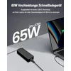 Adaptake nešiojamojo kompiuterio USB-C įkroviklis 65 W, skirtas LG Gram 14–17 serijos modeliams