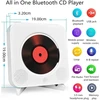 Adirigo nešiojamasis CD grotuvas su Bluetooth, FM radiju ir USB, modelis 808