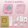 Adirigo nešiojamasis CD grotuvas su Bluetooth, FM radiju ir USB, modelis 808