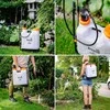 ADLER EUROPE 16 l slėginis nugaros purkštuvas su teleskopine 48–83 cm nerūdijančio plieno lanca ir 115 cm žarna, 2–3 bar