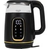 ADLER EUROPE elektrinis virdulys su temperatūros reguliavimu, stiklinis, 1,7 l, LED, 1850 W, AD1305BG