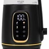 ADLER EUROPE elektrinis virdulys su temperatūros reguliavimu, stiklinis, 1,7 l, LED, 1850 W, AD1305BG