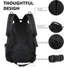 aiGear taktinė kuprinė 35 l, vandeniui atspari, 7 skyriai, juoda, sportui ir žygiams