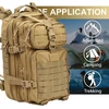 aiGear taktinė kuprinė 45 l, vandeniui atspari, poliesterio ir nailono, TB45KK
