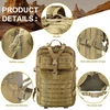 aiGear taktinė kuprinė 45 l, vandeniui atspari, poliesterio ir nailono, TB45KK