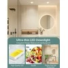 Aigostar įleidžiamas LED šviestuvas IP65, 4, 8 W, 4000 K, 87 x 35 mm, baltas, 6 vnt.