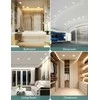 Aigostar įleidžiamas LED šviestuvas IP65, 4, 8 W, 4000 K, 87 x 35 mm, baltas, 6 vnt.