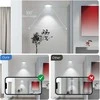 Aigostar itin plonas LED lubinis šviestuvas, 9 W, 230 V, 6500 K šaltai balta, įleidžiamas, 6 vnt. rinkinys