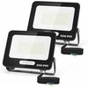 Aigostar lauko LED prožektorių komplektas 50 W, 4500 lm, IP65, 6500 K, aliuminis, 2 vnt.