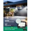 Aigostar lauko LED prožektorių komplektas 50 W, 4500 lm, IP65, 6500 K, aliuminis, 2 vnt.