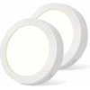 Lubinis šviestuvas Aigostar LED lubų šviestuvas, 18 W, 4000 K, 2100 lm, Ø22,6 cm, 2 vnt.