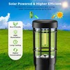 Ainostone LED lauko saulės šviestuvai, IP65, 900 mAh, 3000 K, šilta balta, 4 vnt., solaireP
