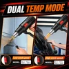 AIUNAOM karšto oro pistoletas 2000 W, 50–650 °C, 2 oro srauto režimai, EUHG01