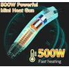 AIUNAOM mini karšto oro pistoletas 500 W, 270/450 °C, MHG01